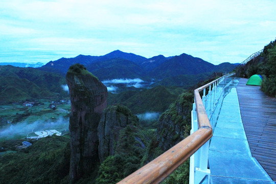 通天寨观景台 露营