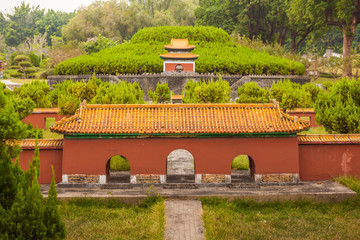 定陵 微缩景观