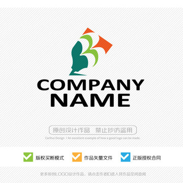 B字母 LOGO設(shè)計(jì)