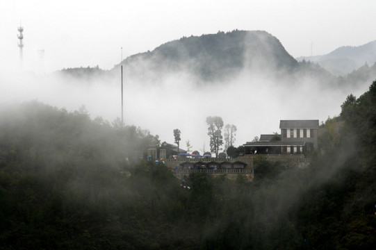 龙岗风光