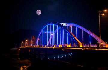 广阳大桥夜景