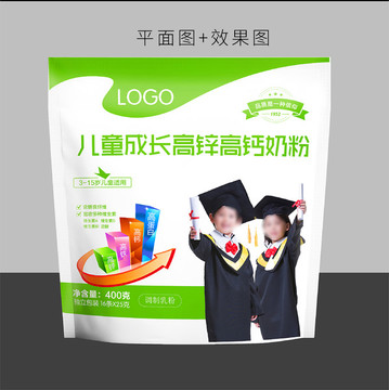 兒童奶粉包裝