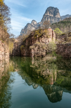 河南辉县郭亮村