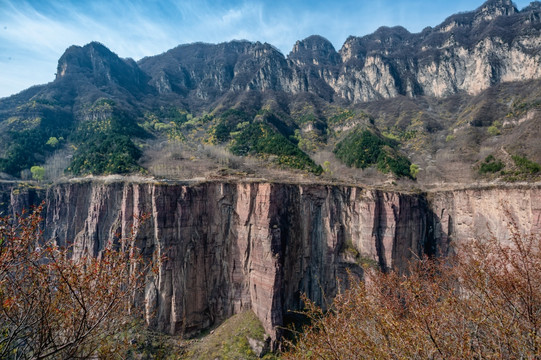 河南辉县郭亮村