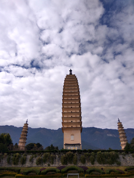 大理古城 崇圣寺 三塔