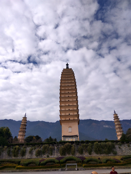 大理古城 崇圣寺 三塔