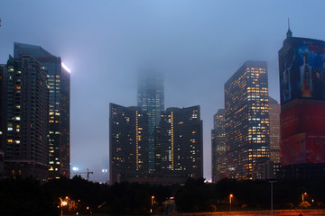 广州中信广场夜景