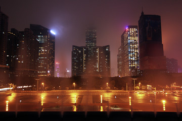 广州中信广场夜景