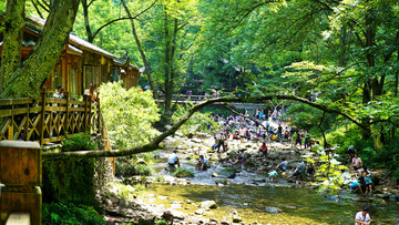 金鞭溪景区