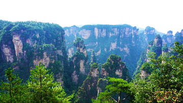 袁家界峻山