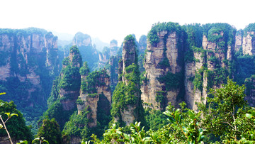 袁家界峻山