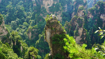 袁家界峻山