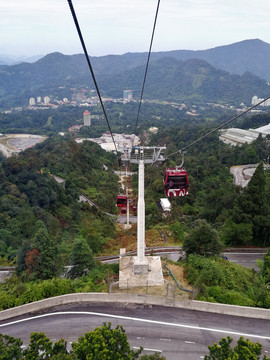 云顶 缆车 山道