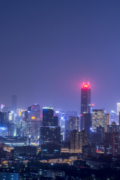 广州珠江新城夜景