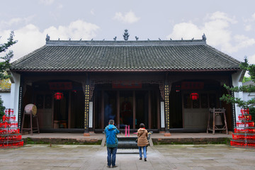 眉山三苏祠飨殿 正殿建筑外景