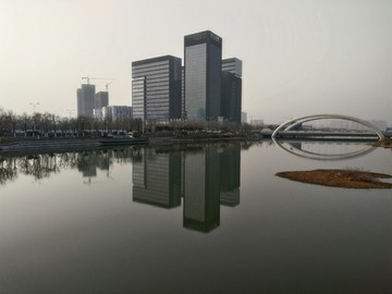 西安 城市 风景 北郊