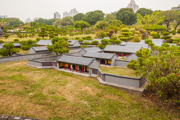 承德避暑山庄 建筑模型