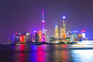 上海夜景 东方明珠