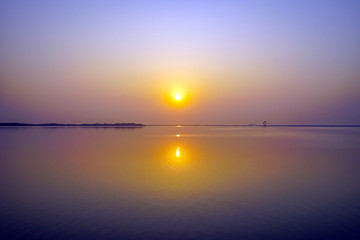 滴水湖日出