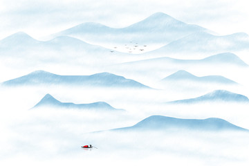 水墨山水