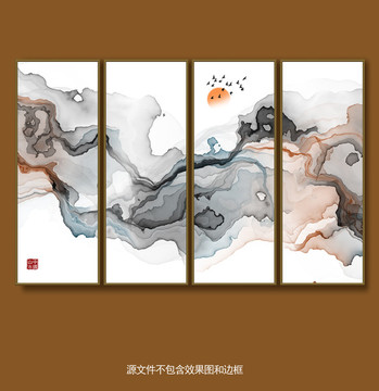 新中式裝飾畫