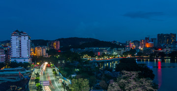 惠州西湖夜景