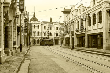 老上海建筑 老上海 怀旧老场景