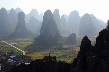 奇峰镇田园