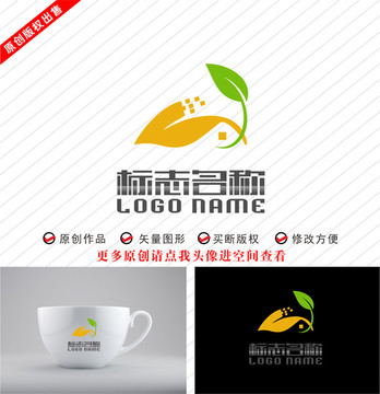 绿叶环保科技logo