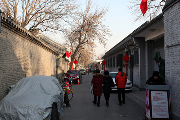 北京胡同 老北京 青砖建筑