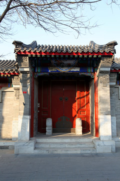 北京胡同 老北京 青砖建筑