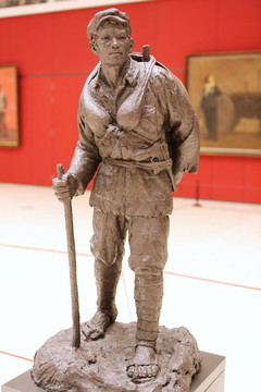 红军炊事事员员雕像