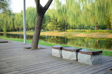 公园坐凳