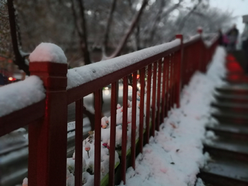 瑞雪兆丰年 2018 雪中栏杆