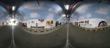 廈門大學(xué)芙蓉隧道360全景