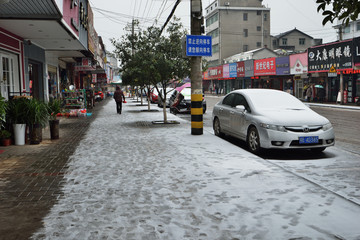 南方雪景