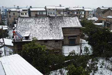 南方雪景