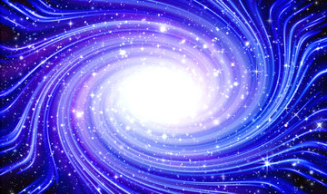 紫色星空漩渦吊頂