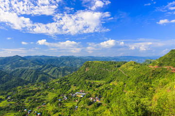 山峦风光