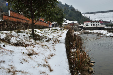 南方雪景 雪景