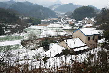 南方雪景 雪景