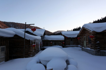 雪乡 雪乡风景 中国雪乡 雪景