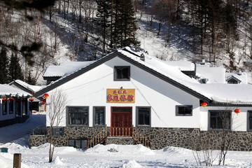 中国雪乡 雪景