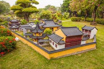 寒山寺 微缩景观