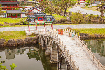 圆明园曲院风荷 微缩景观