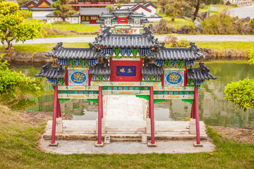 圆明园曲院风荷 微缩景观