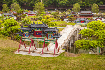 圆明园曲院风荷 微缩景观