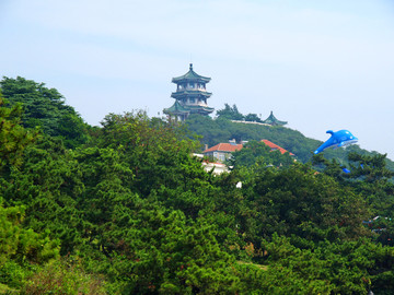 遥望青岛小鱼山