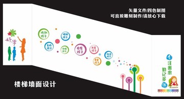 樓梯文化墻