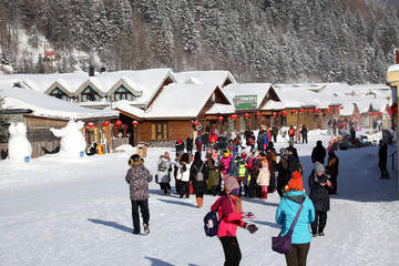 雪乡 雪乡风景 中国雪乡 雪景